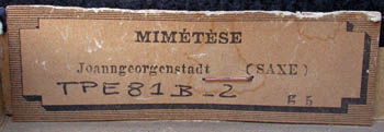 label: Mimetite from the collection of the Ecole des Mines, Paris