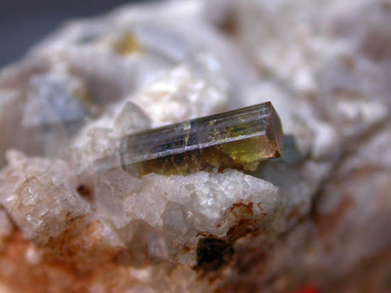 Tourmaline from the collection of the Museum National d'Histoire Naturelle, Paris